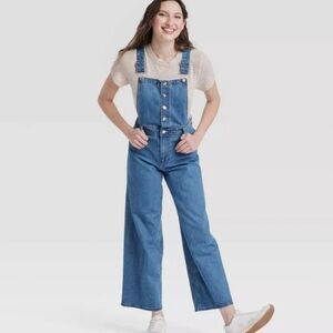 Universal Thread Blue Denim Overalls